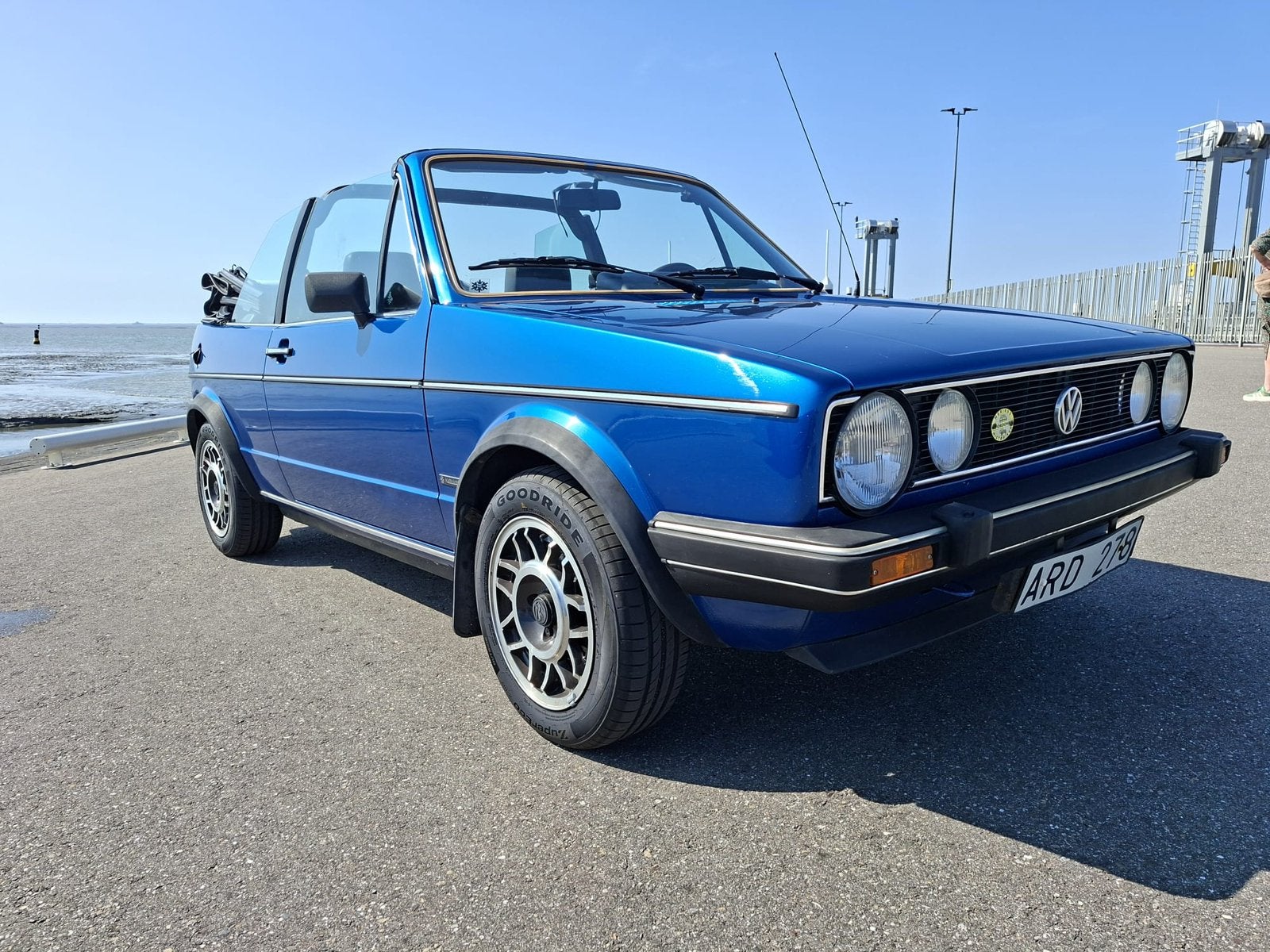 Volkswagen Golf cabrio Karman 1.8 GLI/GTI 1984, Voorwielaandrijving, Zwart, 4 cilinders, Cabriolet