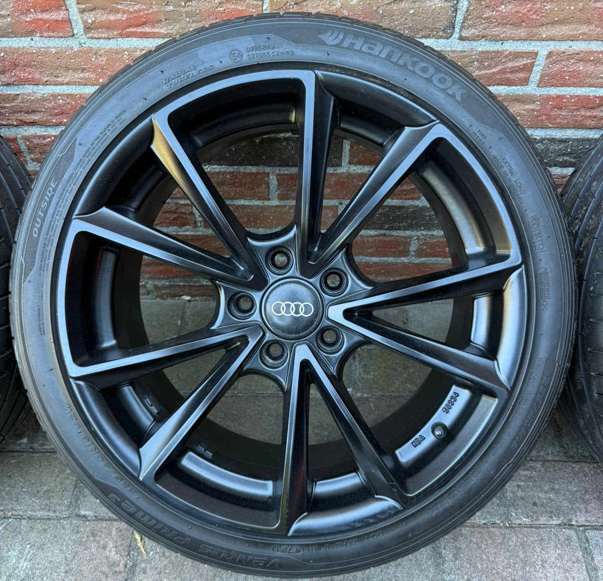 ✅ Audi A3 S3 RS Flower MAM Velgen + A merk zomer 225/40 R18, Ophalen, 18 inch, Gebruikt, Banden en Velgen