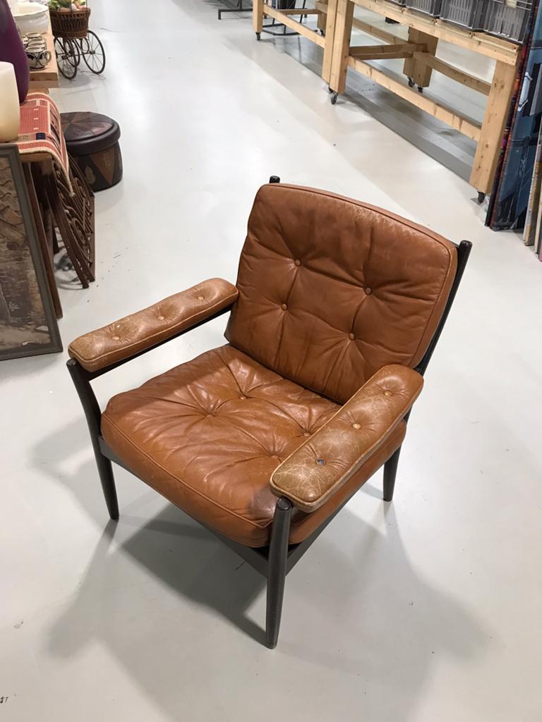 G-Mobel fauteuil vintage retro Zweden 1960s, Huis en Inrichting, Fauteuils, Gebruikt, H, U, 75 tot 100 cm