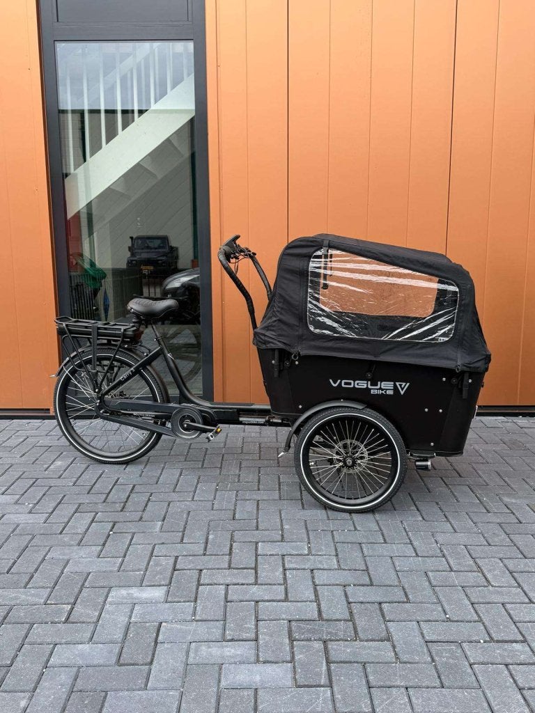 Nieuwe Vogue Carry 3 Bakfiets, Middenmotor, Compleet, 28103, 4 kinderen of meer, Niet ingevuld, Nieuw, Ophalen of Verzenden