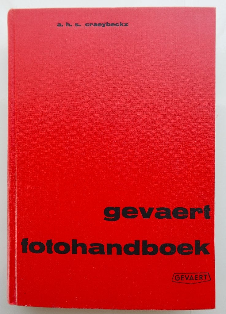 Gevaert Fotohandboek A.H.S.Craeybeckx analoge camera filmrol, Ophalen of Verzenden, Gebruikt, Overige typen