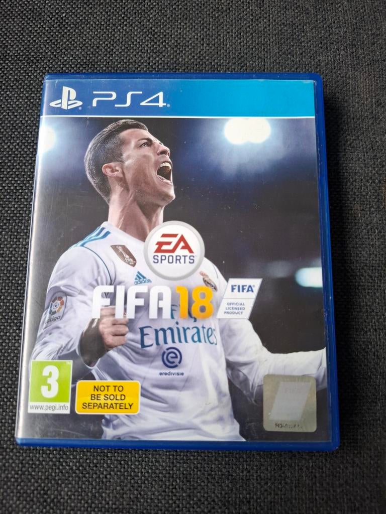 FIFA 18 PS4 Game - Voetbalplezier op je PlayStation 4, Gebruikt, Ophalen of Verzenden, Eén computer, Sport