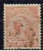 Nederland 1891 nrs 39 Prinses Wilhelmina Puntst 91 ROTTERDAM, Verzenden, Gestempeld, Koningshuis