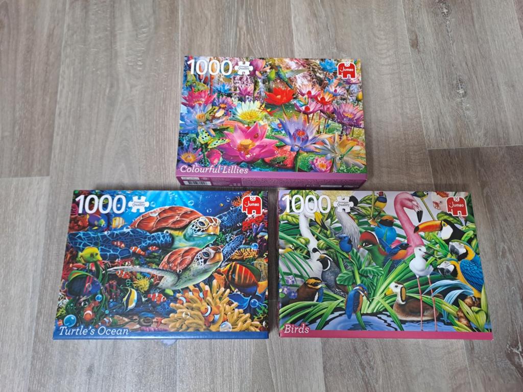 Jumbo Legpuzzels, Ophalen, 500 t/m 1500 stukjes, Gebruikt, Legpuzzel