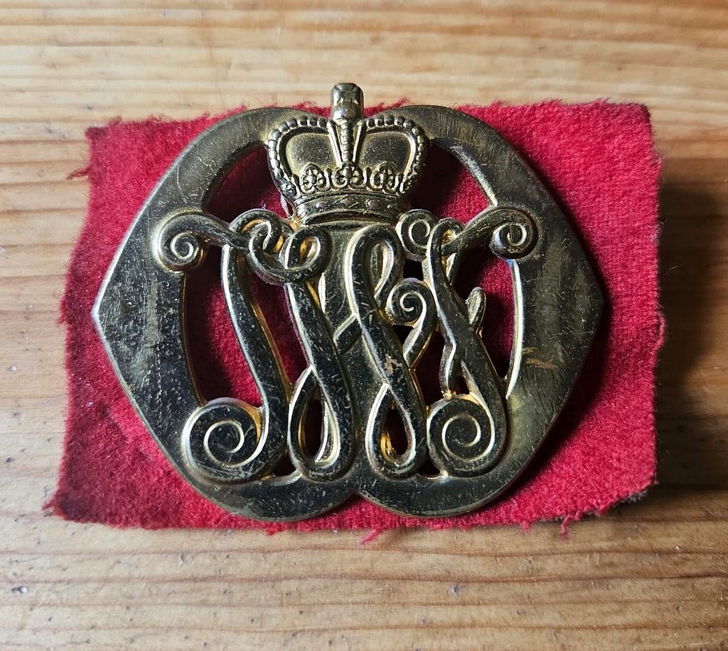 Baretembleem JWF, Verzamelen, Militaria | Algemeen, Ophalen of Verzenden, Landmacht, Nederland, Embleem of Badge