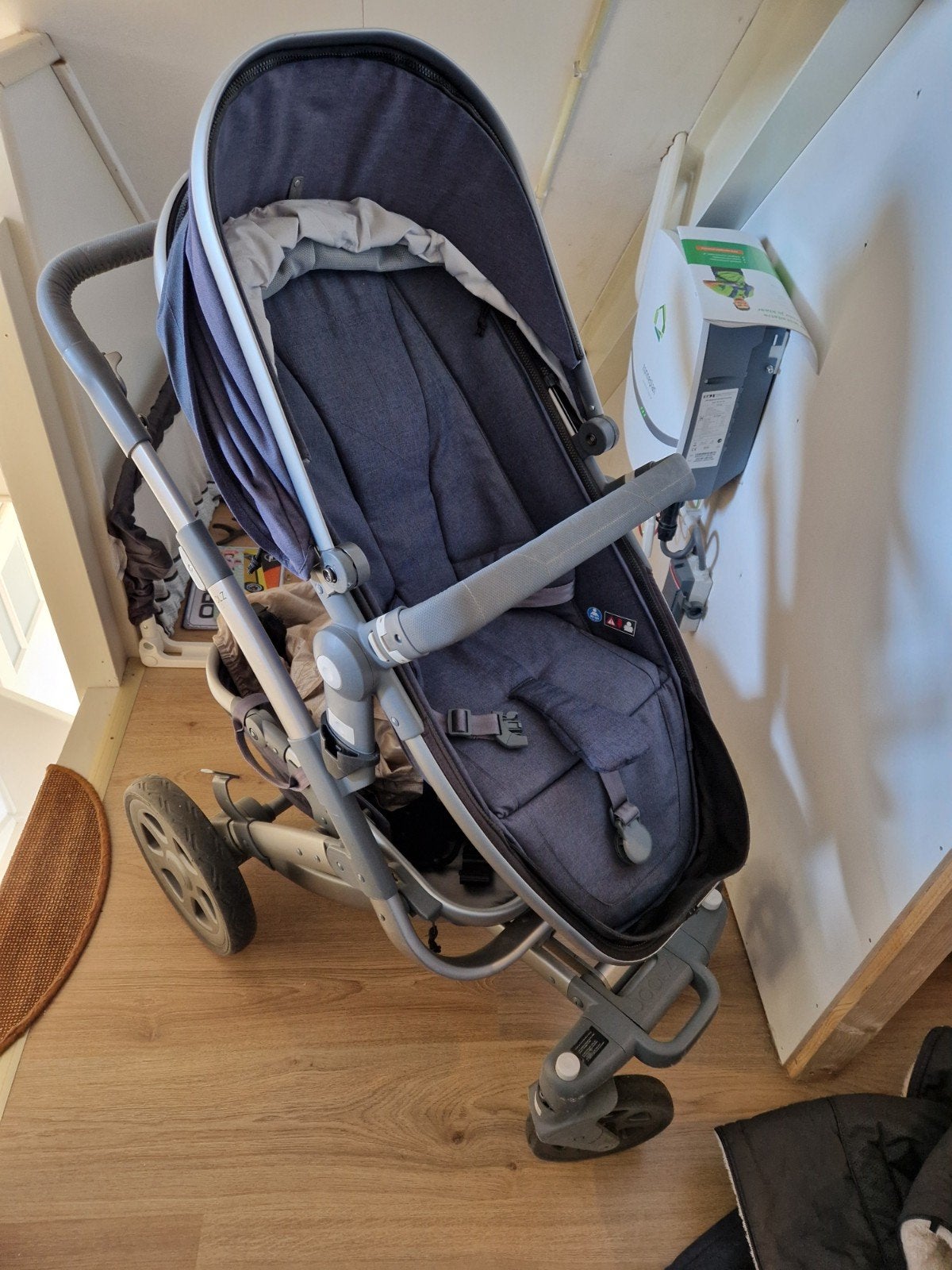 Joolz Day+ Combiwagen met Reiswieg en Accessoires, Ophalen, Zo goed als nieuw, Combiwagen, Met reiswieg