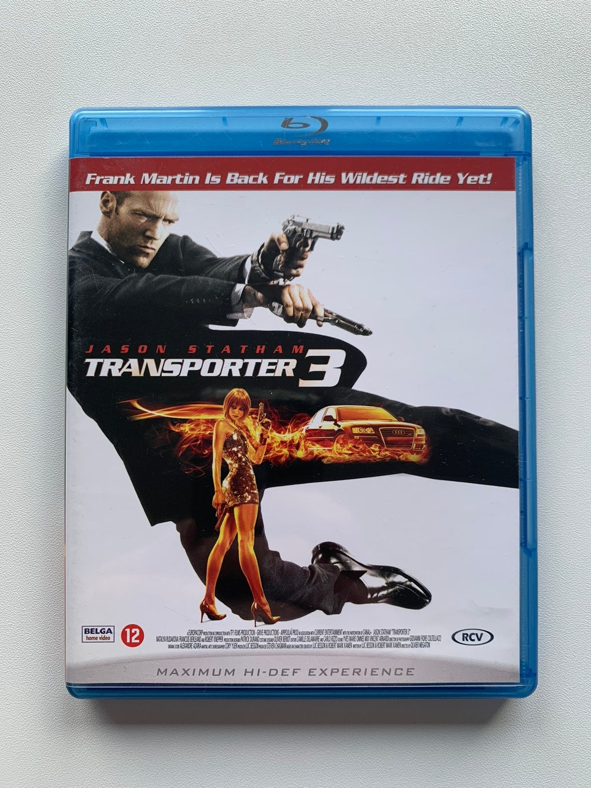Transporter 3 - Blu-Ray - Jason Statham, Cd's en Dvd's, Blu-ray, Verzenden, Zo goed als nieuw, Actie