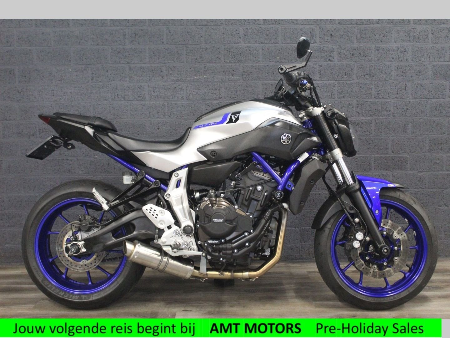 YAMAHA MT 07 ABS (bj 2016) 33,477 km 35KW A2 mogelijk, 2 cilinders, Bedrijf, Onbekend, YAMAHA