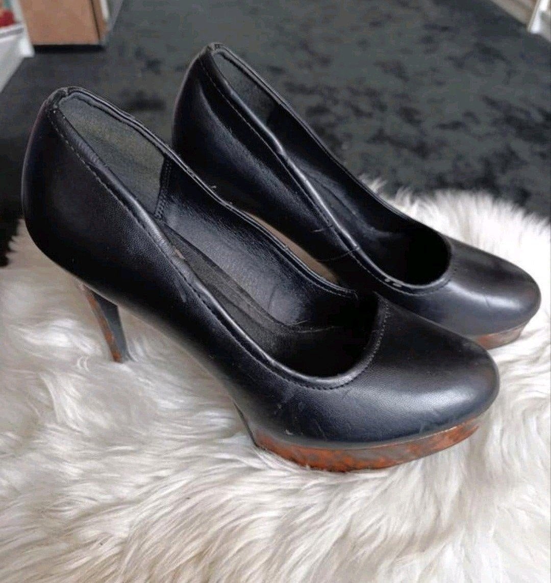 Zwarte pumps met hoge hakken - Maat 41, TREND ONE, Zwart, Ophalen of Verzenden, Schoenen met hoge hakken