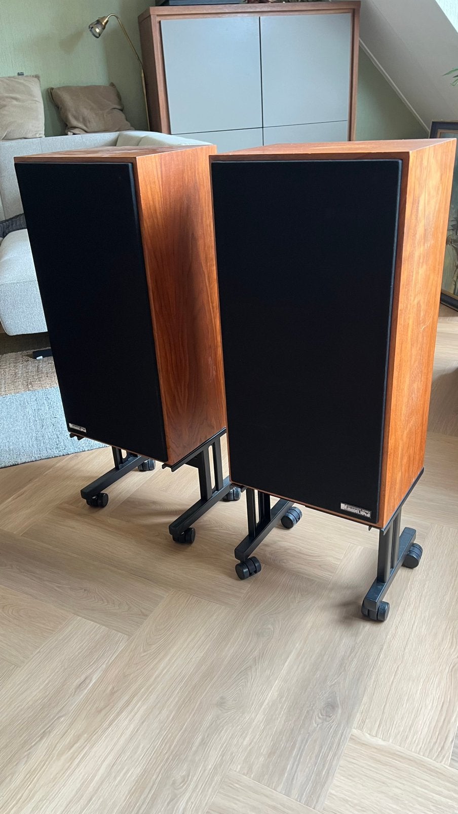 The KEF Model 104aB, Audio, Tv en Foto, Ophalen, Zo goed als nieuw, 60 tot 120 watt, Overige merken