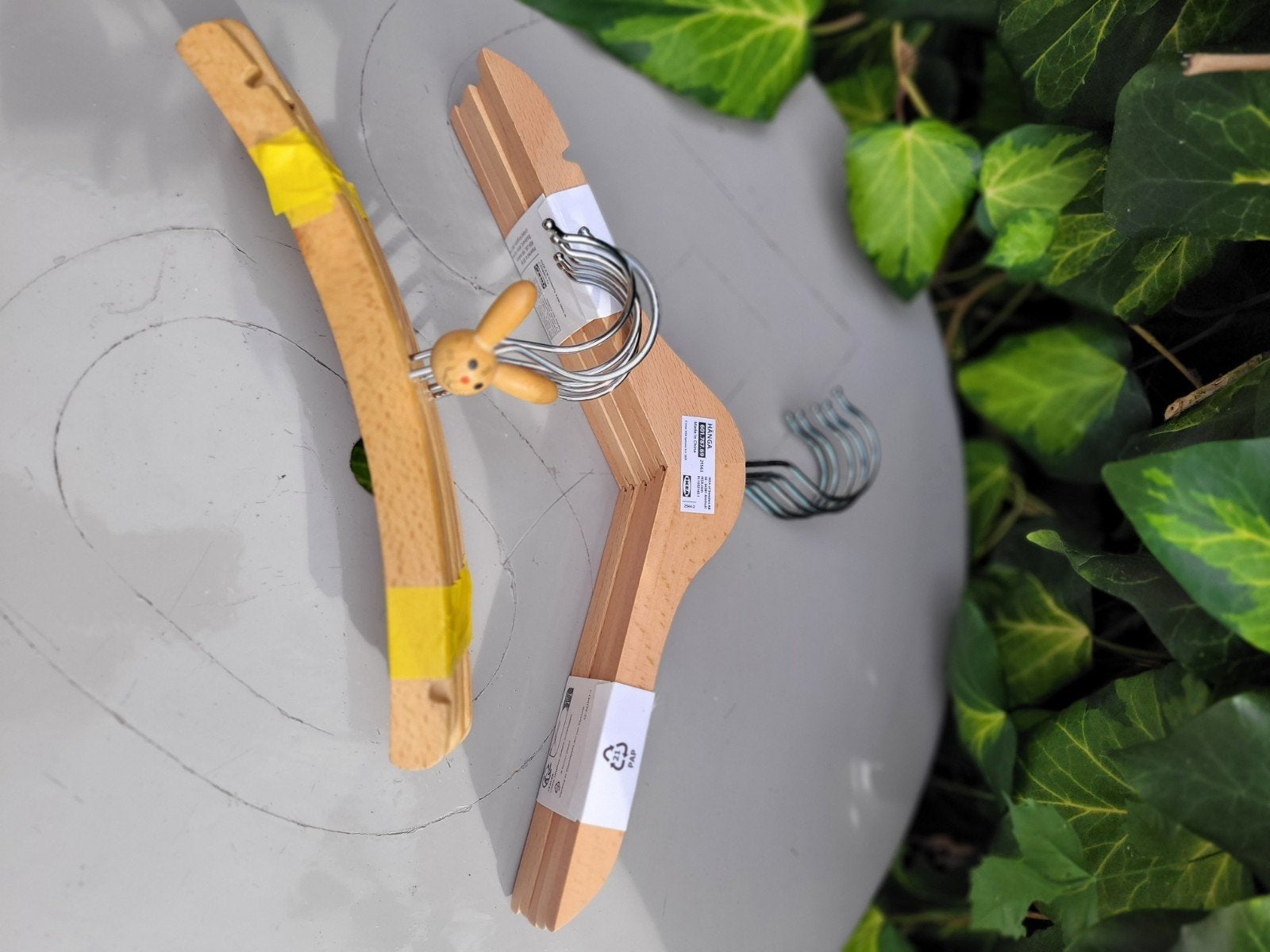 Houten kledinghangers - Nieuw, Ophalen of Verzenden, Nieuw, Hout, Kinderen