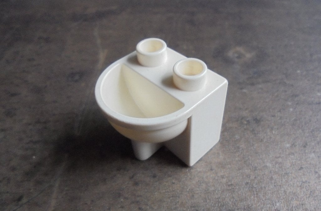 Lego Duplo Furniture Bathroom Sink (zie foto's), Ophalen of Verzenden, Gebruikt, Losse stenen, Duplo