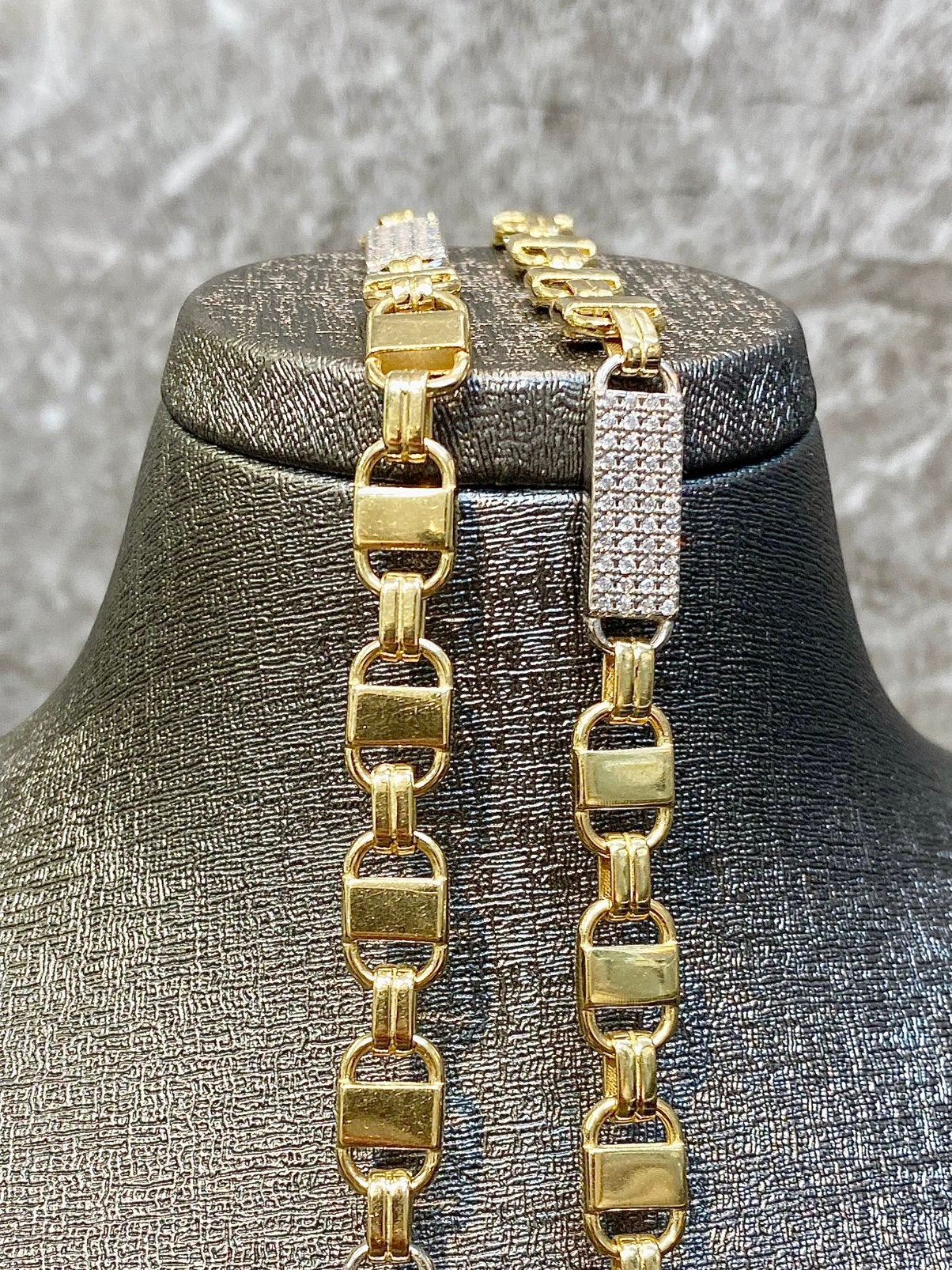 14k Gouden Kingsly Ketting | ACTIE, Ophalen of Verzenden, Nieuw, Goud, Goud