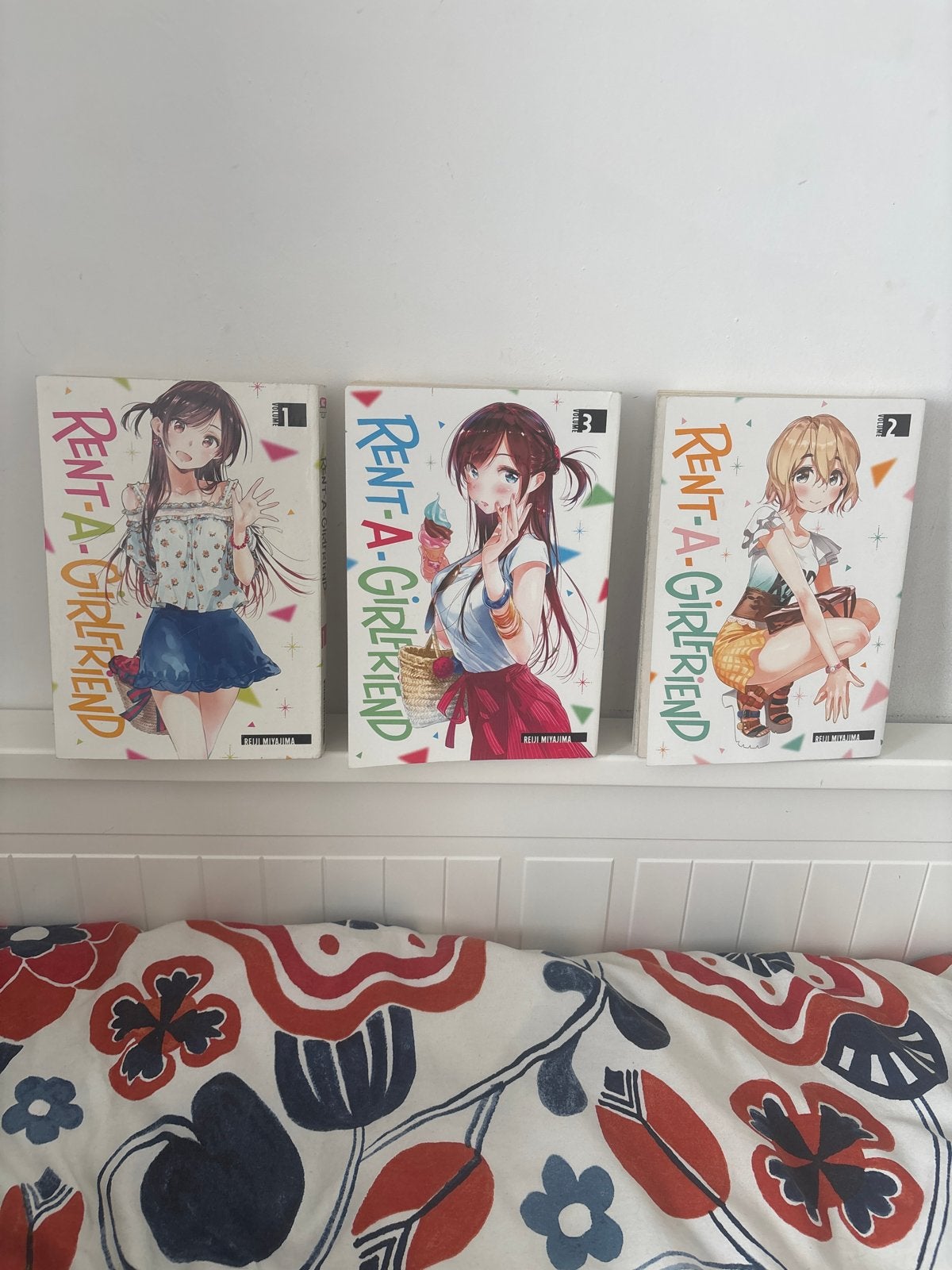 Rent-A-Girlfriend Manga Vol. 1-3, Ophalen of Verzenden, Zo goed als nieuw