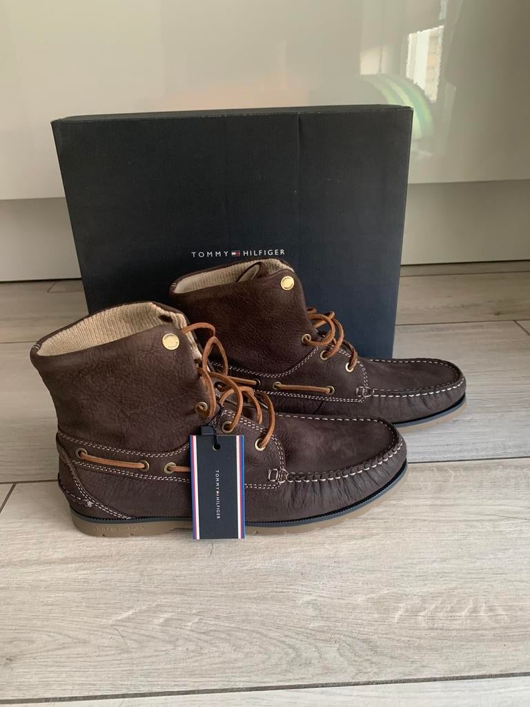 Tommy hilfiger boots bruin maat 42, Ophalen of Verzenden, Nieuw, Bruin, Boots