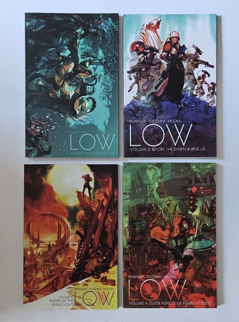 Low TPB 1 t/m 4 - Remender/Tocchini - Image - 2015/2017, Amerika, Nieuw, Ophalen of Verzenden, Meerdere comics