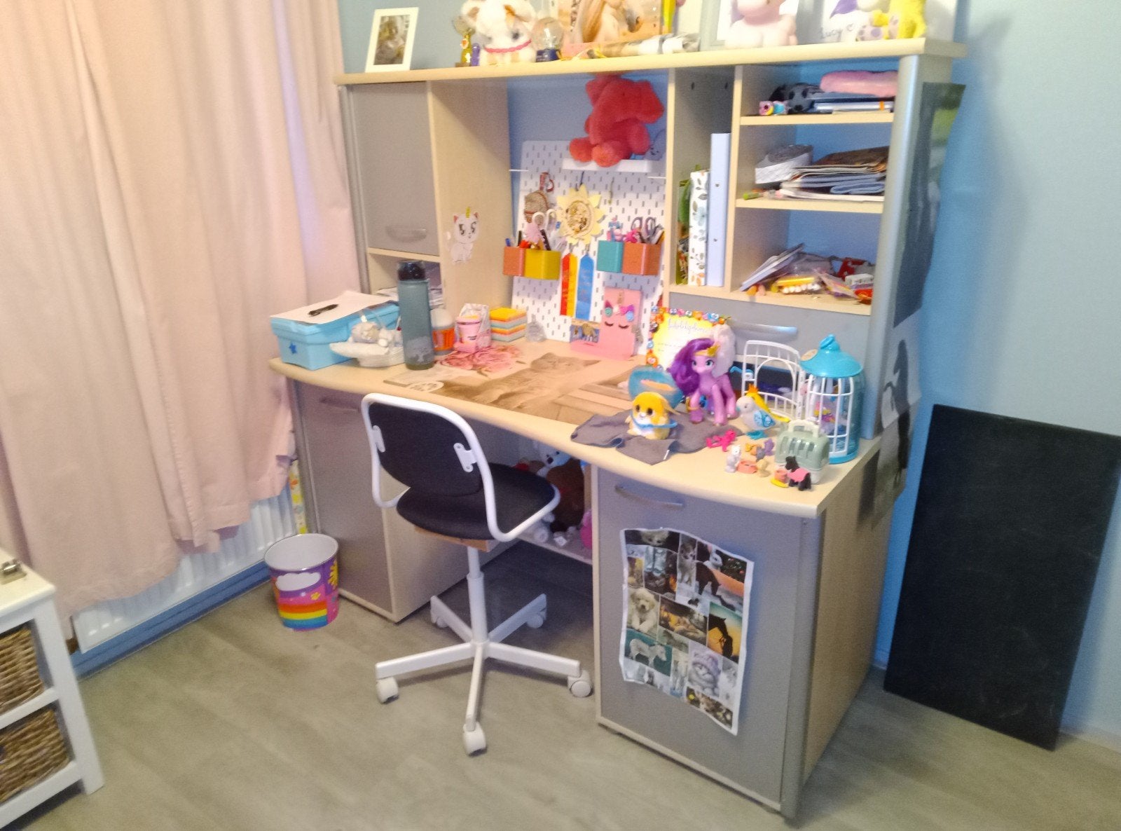 Gratis bureau, Ophalen, Gebruikt