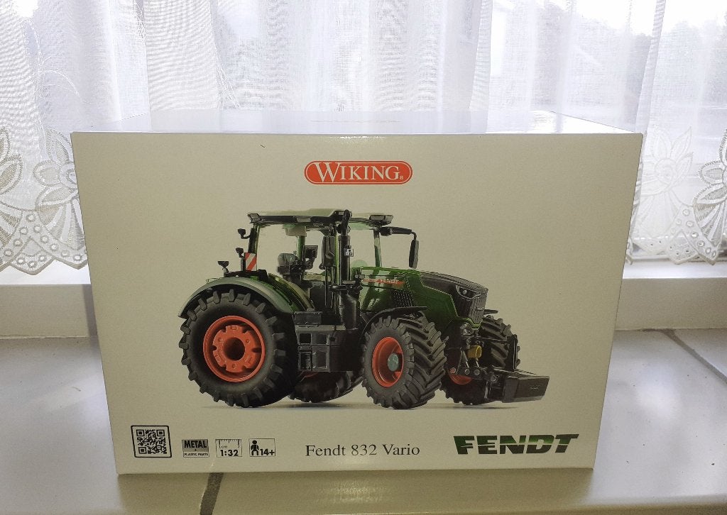 Fendt 832 vario - Wiking    (siku - britains), Ophalen of Verzenden, Nieuw, Tractor of Landbouw, SIKU
