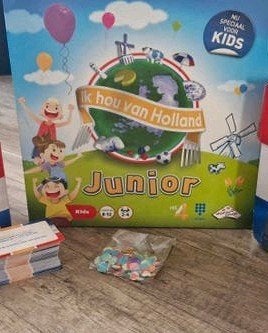 Ik Hou Van Holland Junior & extra kaarten, Hobby en Vrije tijd, Gezelschapsspellen | Bordspellen, Vijf spelers of meer, Ophalen of Verzenden