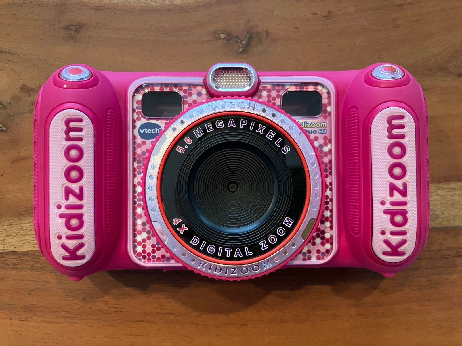 VTech Kidizoom Duo DX - Roze kindercamera, Ophalen of Verzenden, Zo goed als nieuw, 4 tot 6 jaar