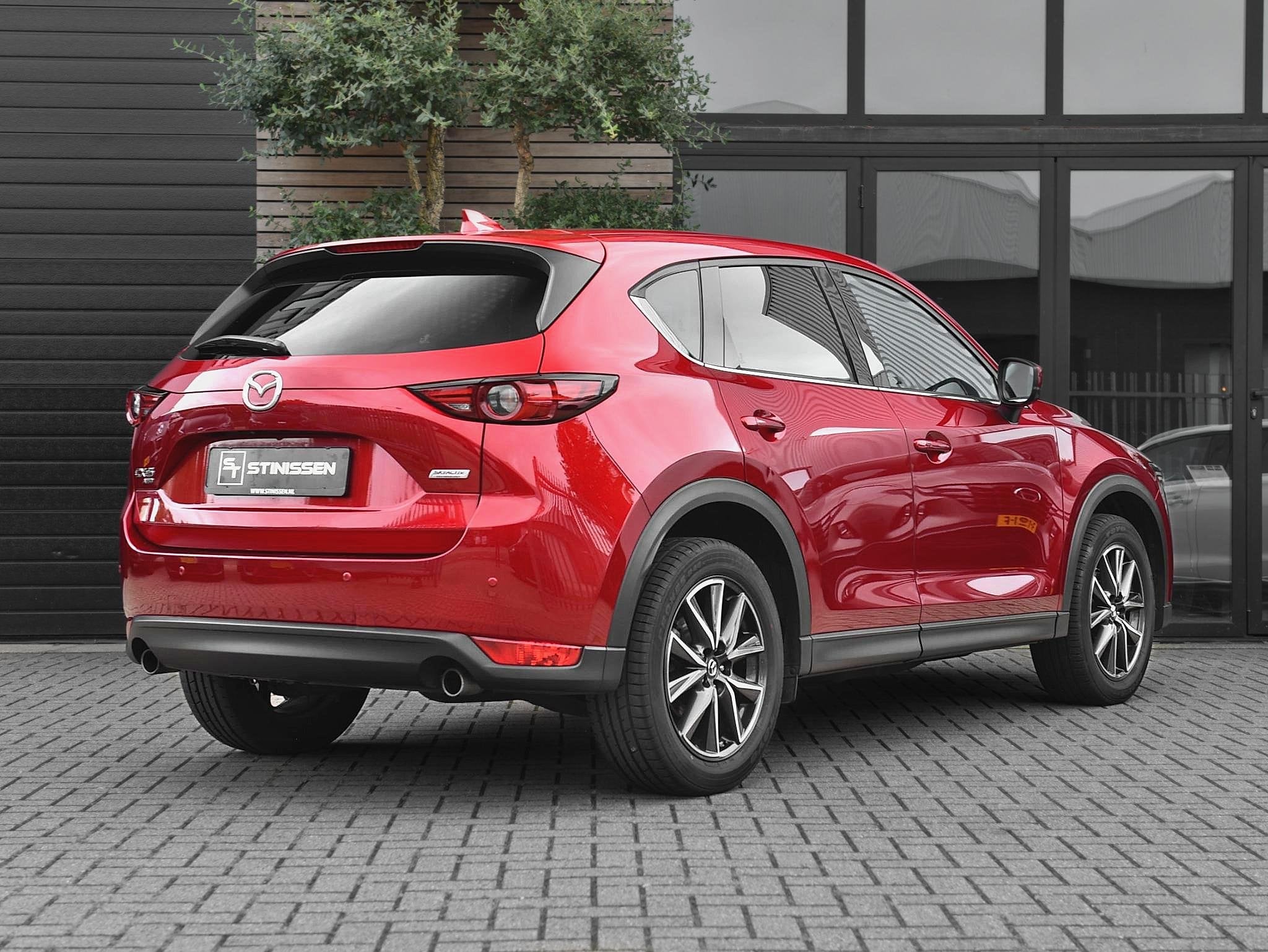 Mazda CX-5 2.5 SkyActiv-G 194 GT-M 4WD Leer Camera ACC Trekh, Automaat, Gebruikt, Bedrijf, SUV of Terreinwagen