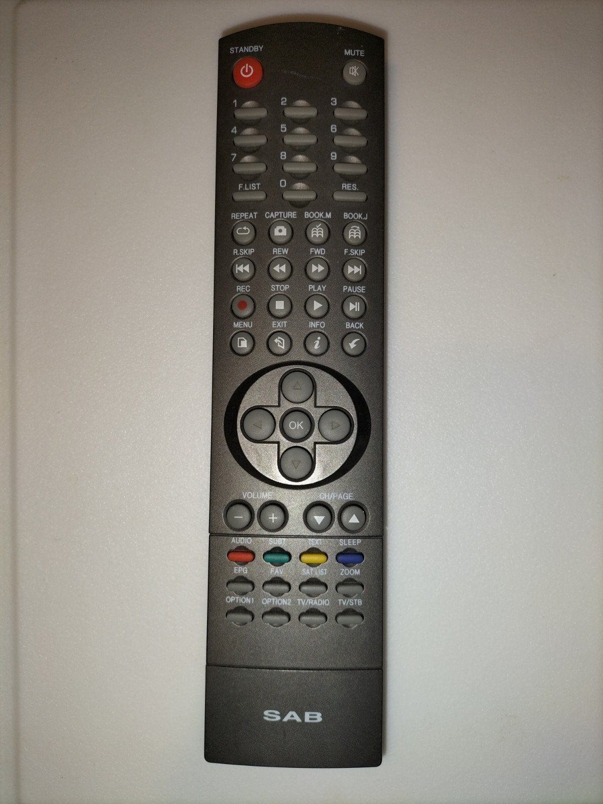 Originele SAB Afstandsbediening TRC 9022 (Sky / Titan), Ophalen of Verzenden, Zo goed als nieuw, Origineel, Receiver of Versterker