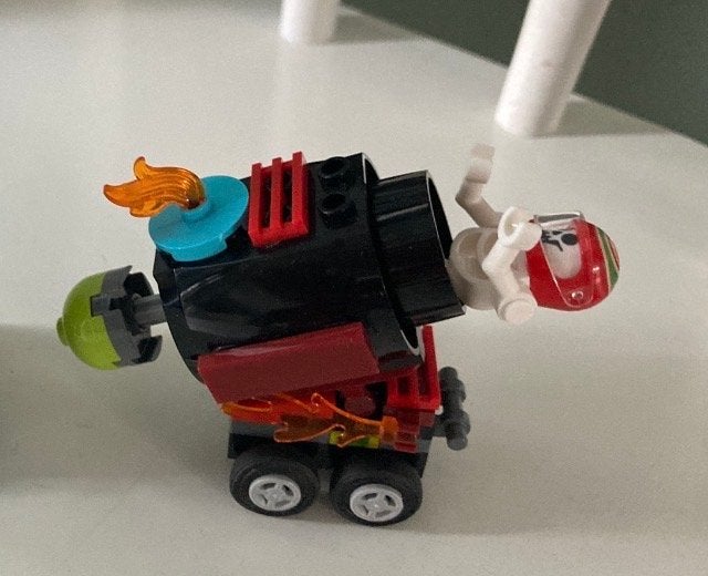 LEGO Hidden Side 30464 El Fuego's Stuntkanon, Lego, Ophalen of Verzenden, Zo goed als nieuw, Compleet