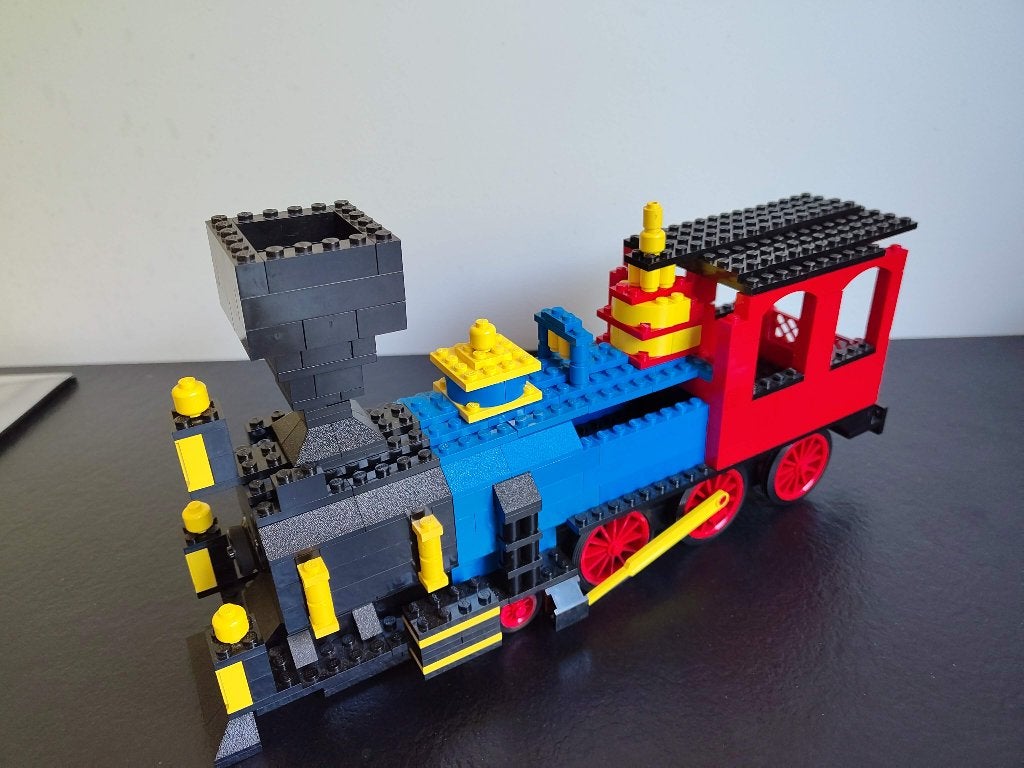 LEGO trein 396 - Thatcher Perkins - 1976, Kinderen en Baby's, Gebruikt, Overige thema's, Lego, Ophalen of Verzenden