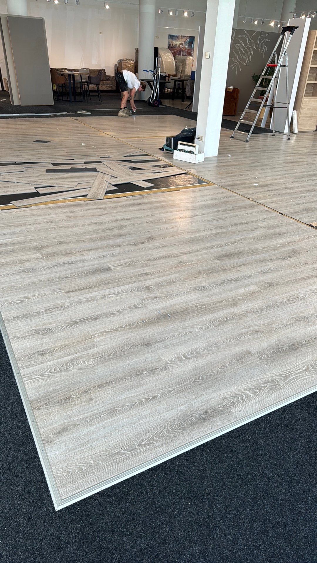 GRATISOPHALEN LAMINAAT INCL. ONDERVLOER, Ophalen, Gebruikt, Hout