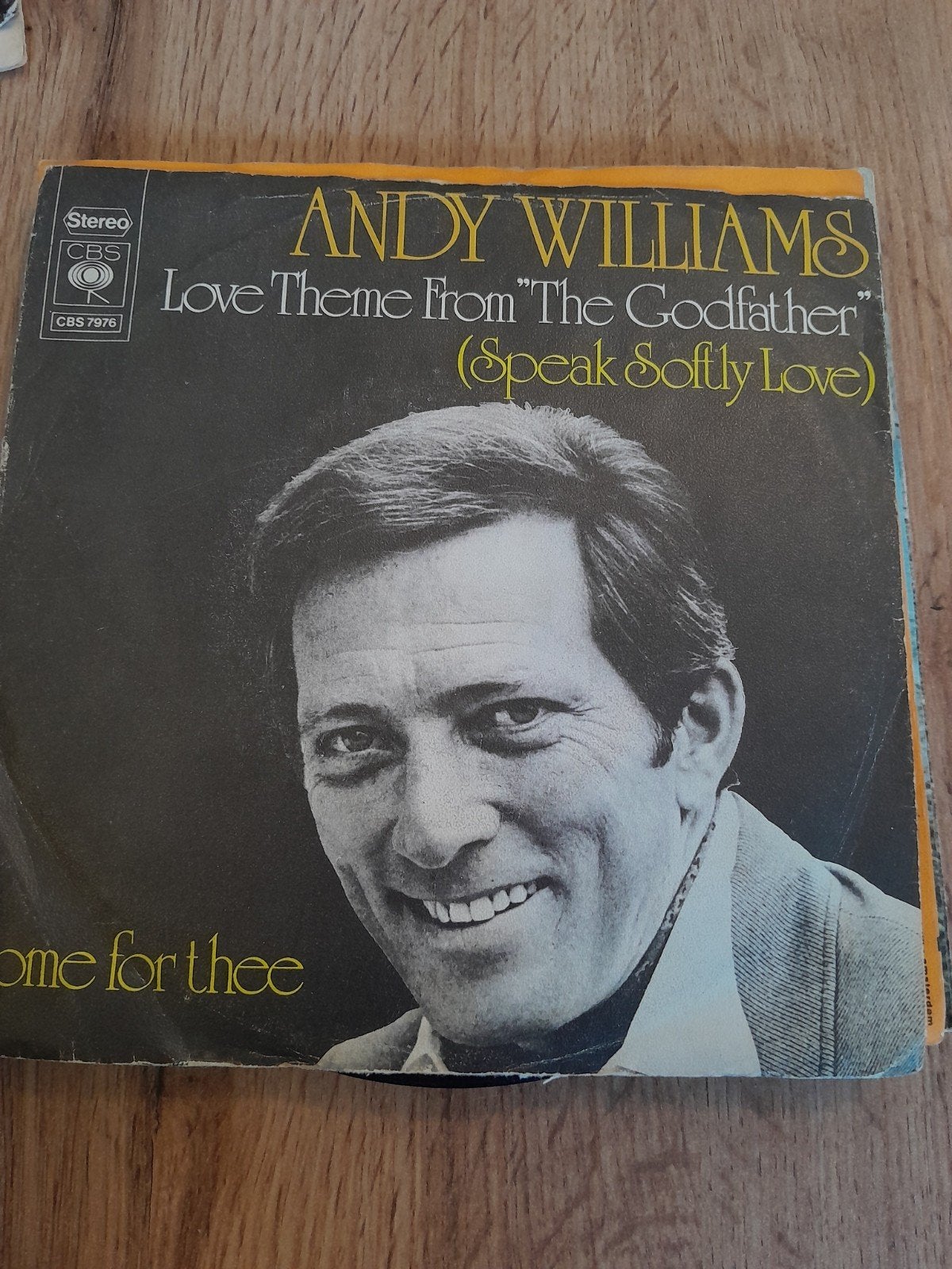 Andy williams 7inch love theme from the godfather, Ophalen of Verzenden, Zo goed als nieuw, Pop