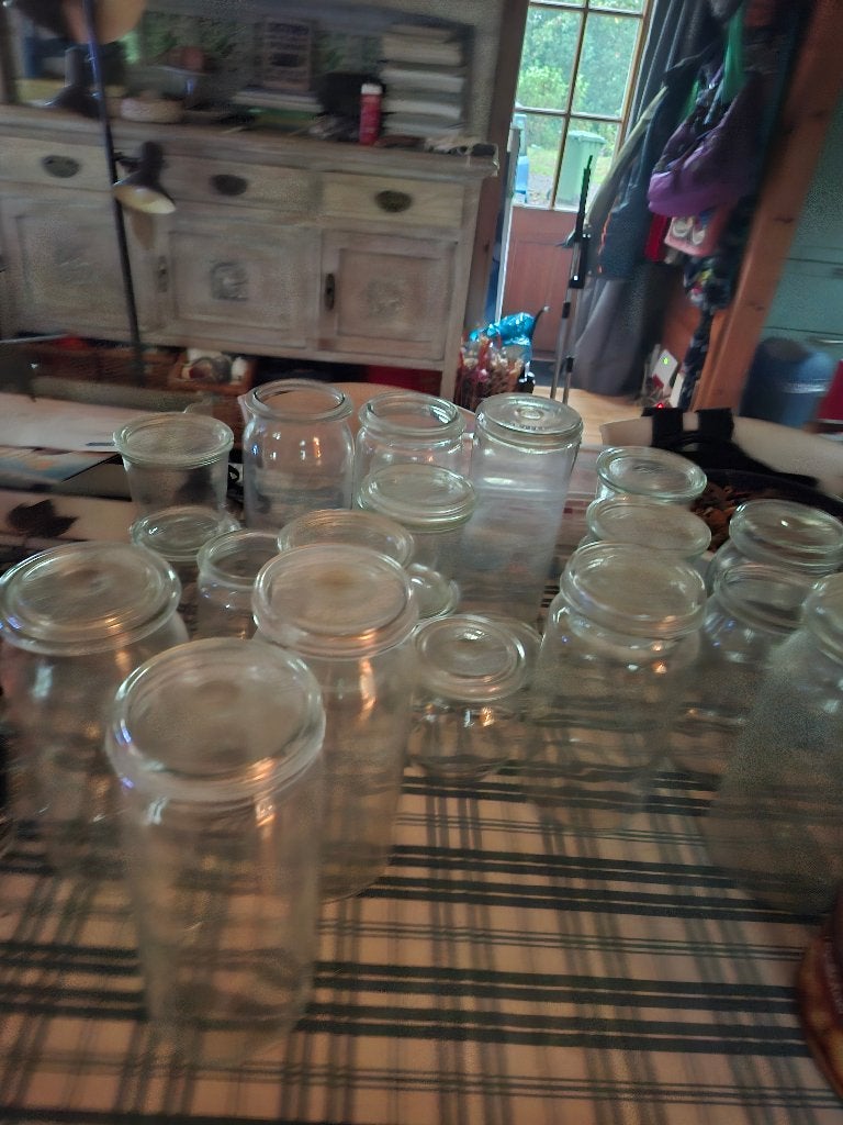 Diverse weck potten, Ophalen, Gebruikt, Glas, Pot, Bus of Blik