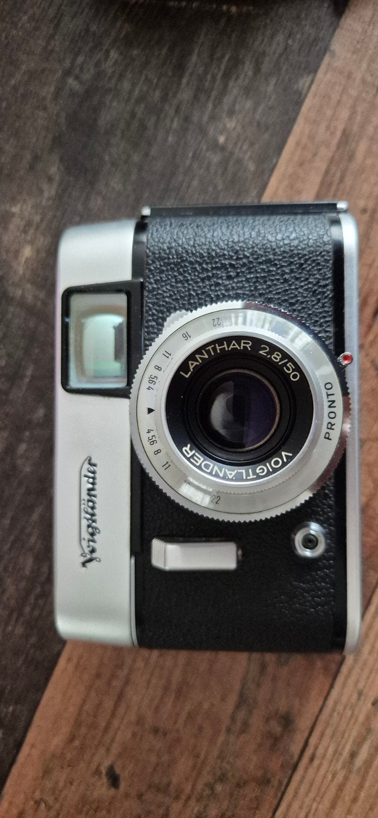 Voigtländer Vito C Compactcamera met Agfa Tully flitser, Audio, Tv en Foto, Fotocamera's Analoog, Ophalen of Verzenden, Gebruikt