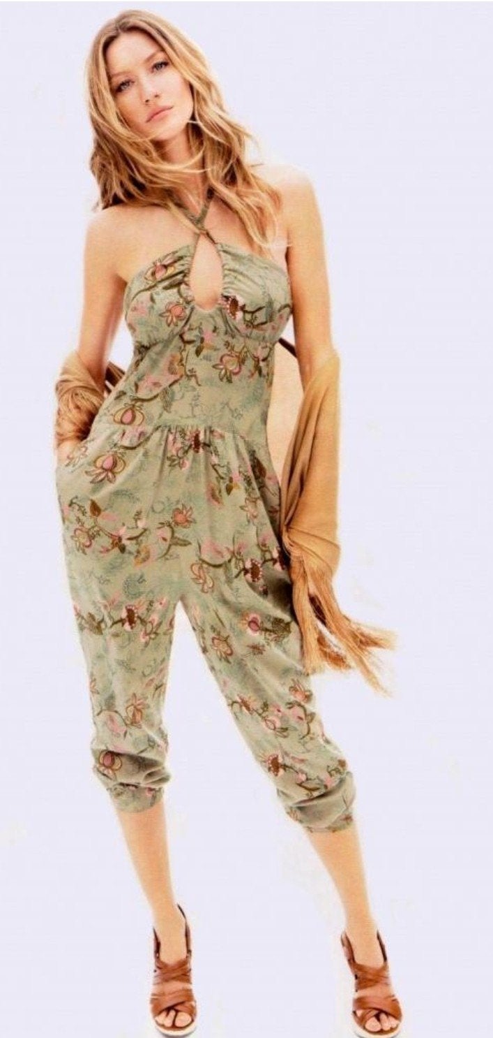 Boho Jumpsuit H&M Maat 42, H&M, Maat 42/44 (L), Ophalen of Verzenden, Zo goed als nieuw