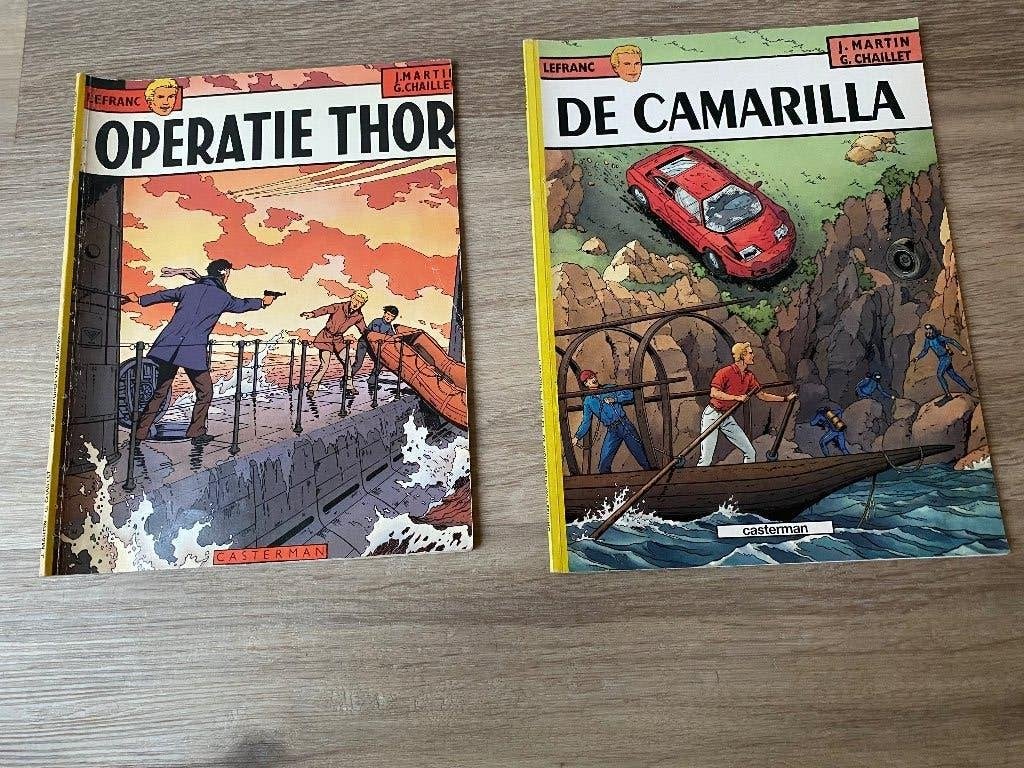 Stripboeken Lefranc, Boeken, Meerdere stripboeken, Ophalen of Verzenden, Gelezen