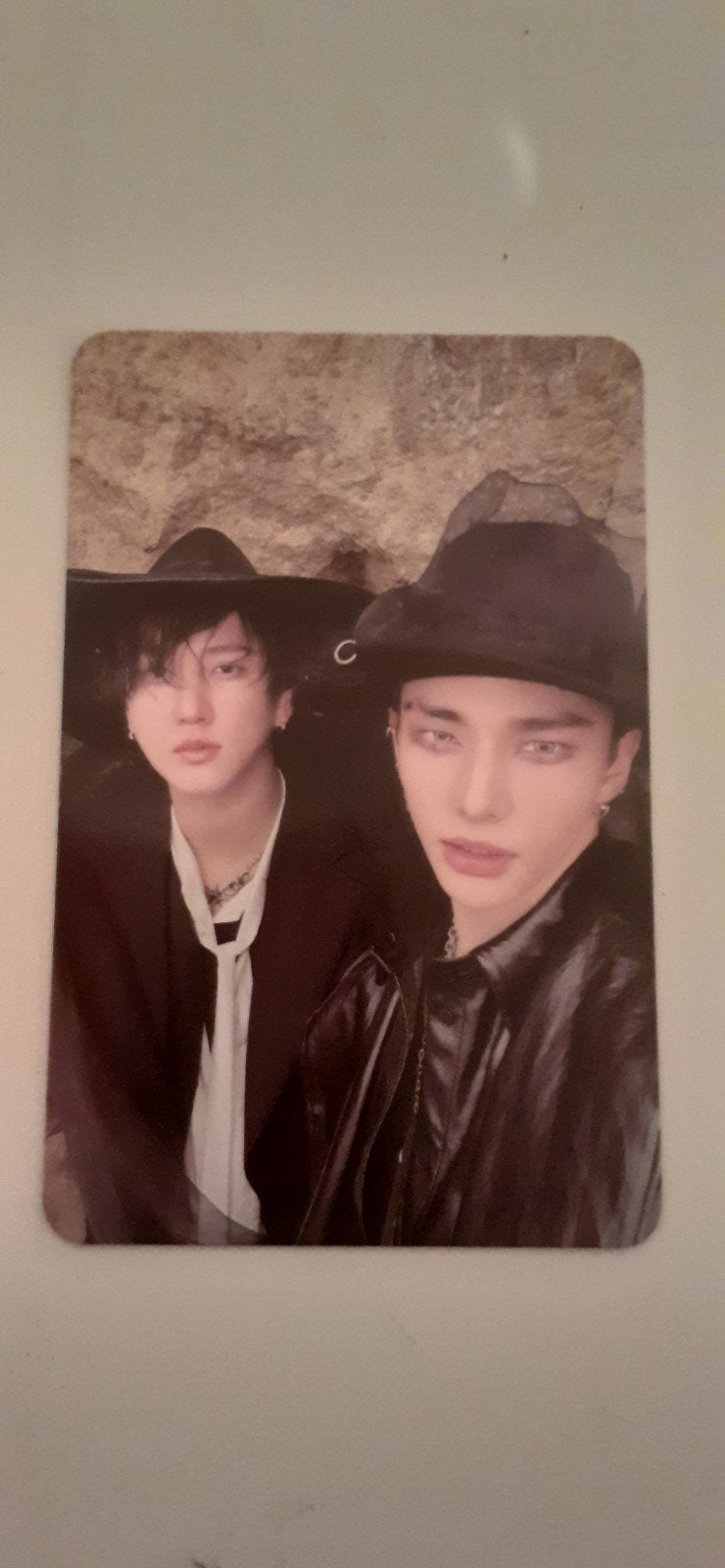 Hyunjin en Changbin duo fotokaart, Ophalen, Zo goed als nieuw, Foto of Kaart