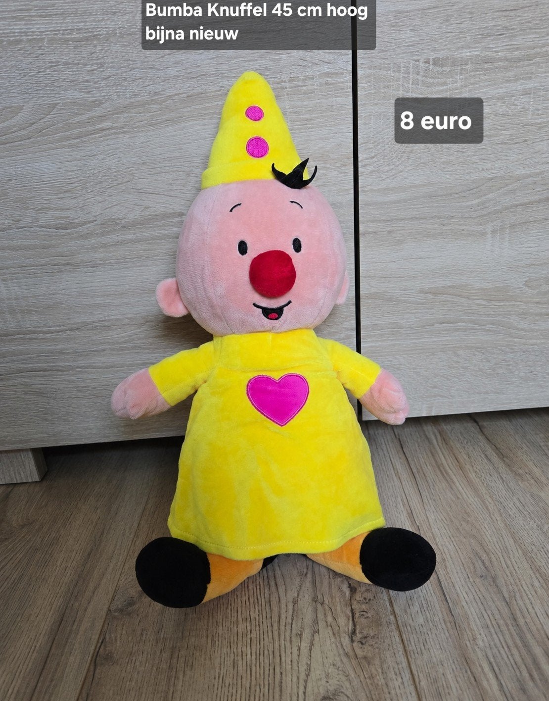 Leuke Bumba knuffel van 45 cm hoog, Kinderen en Baby's, Ophalen, Overige merken, Overige karakters, Overige typen