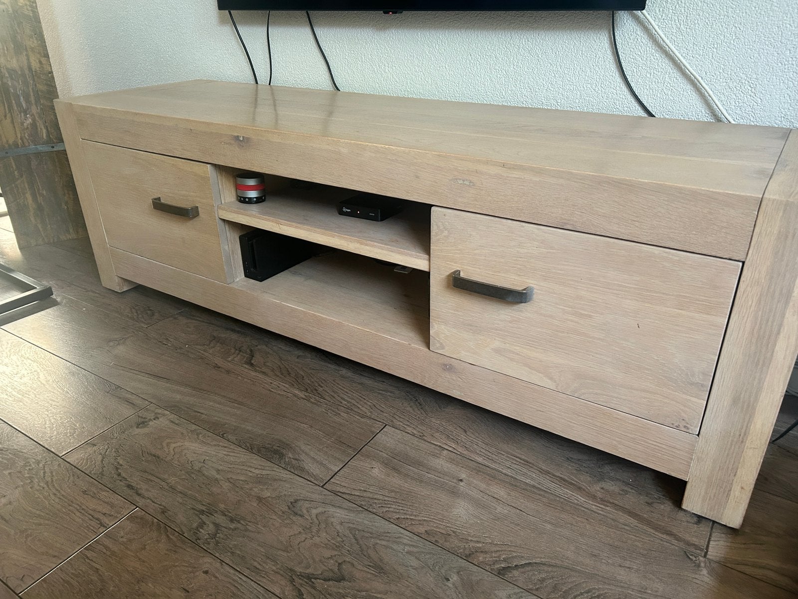 Tv meubel eiken, Ophalen