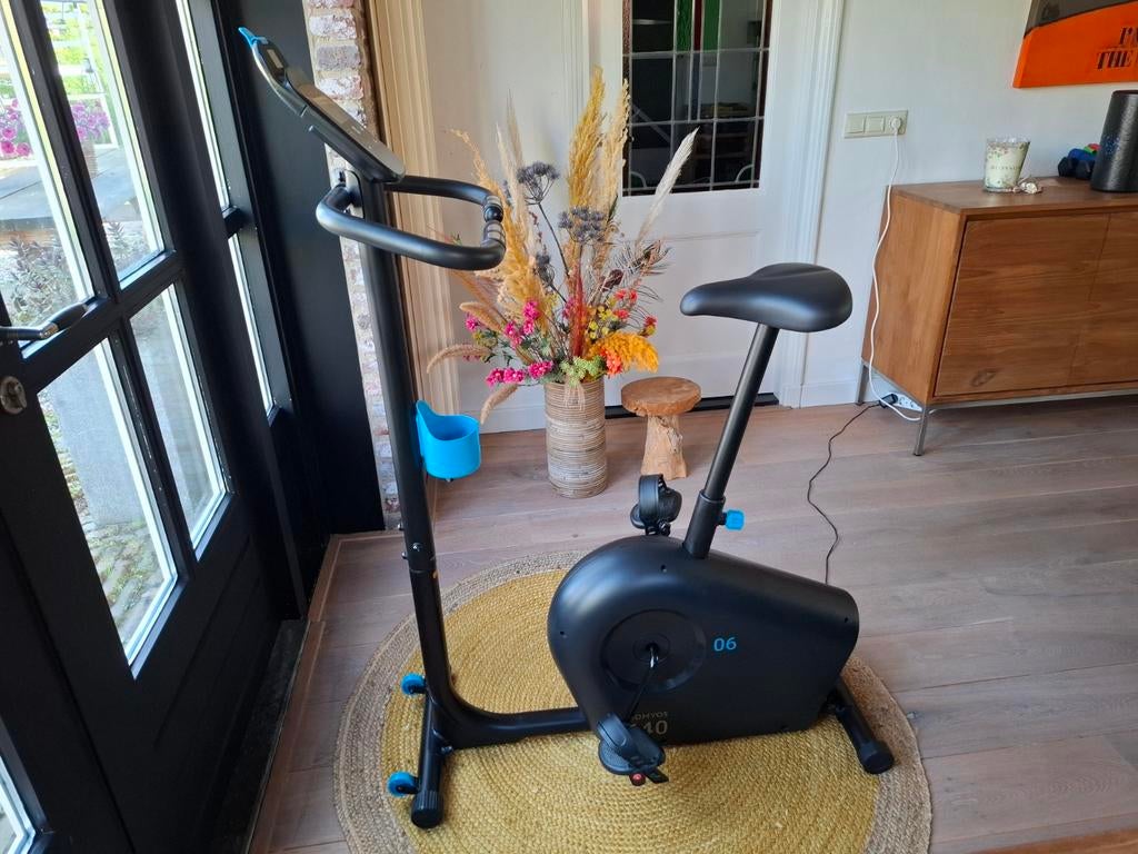 Hometrainer Domyos 140 Decathlon - Zo goed als nieuw, Ophalen, Zo goed als nieuw, Metaal, Benen