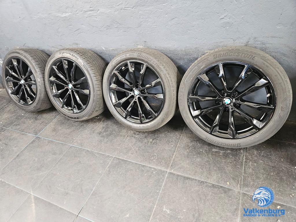 Originele BMW X3 X4 G01 G02 Style 699M 20 inch breedset zwar