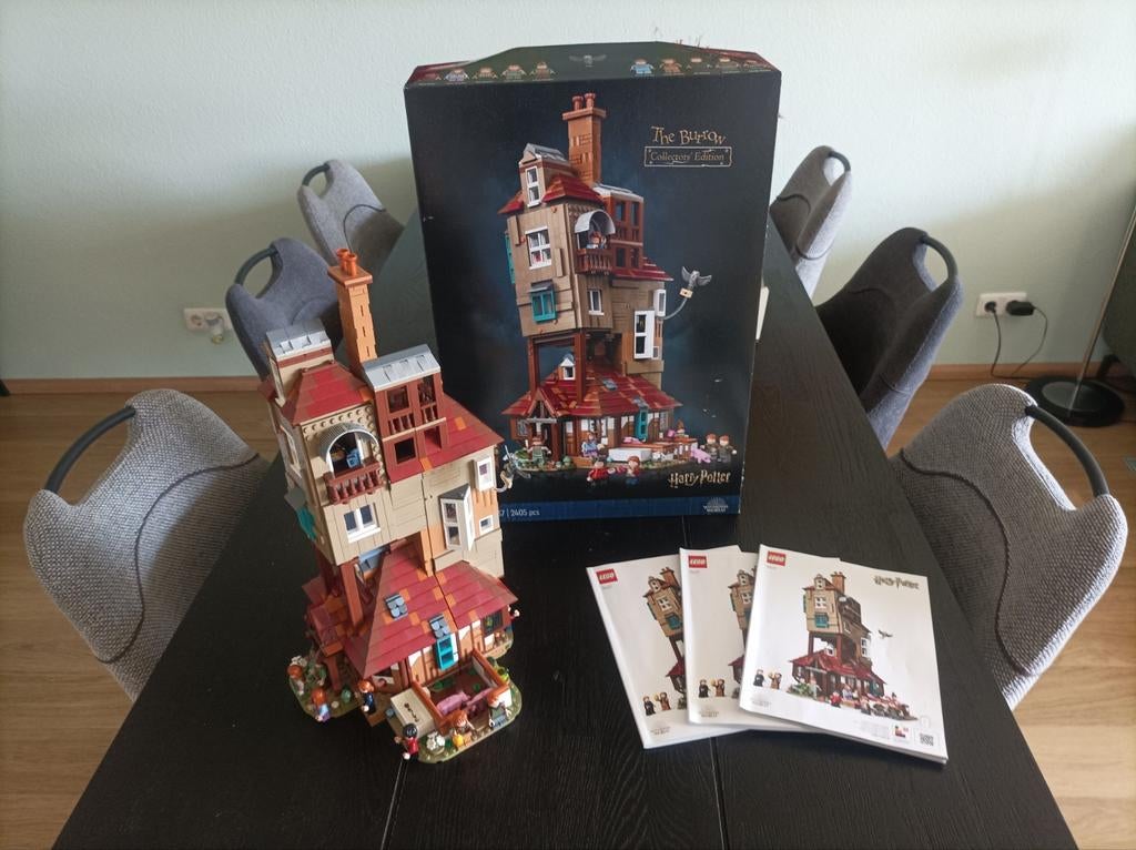 Lego  76437, Harry potter The burrow, Lego, Ophalen of Verzenden, Zo goed als nieuw, Compleet