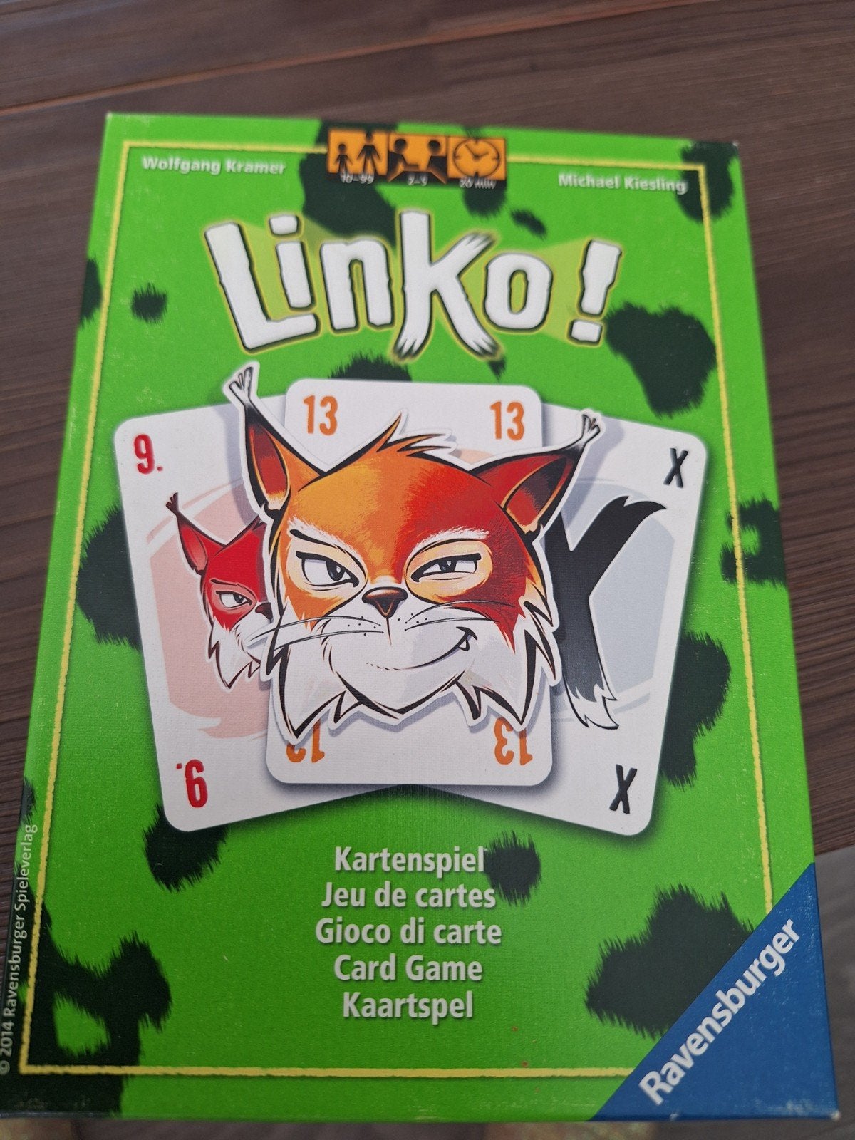 Linko! Kaartspel van Ravensburger - Snel en Leuk!, Vijf spelers of meer, Ophalen, Zo goed als nieuw, Ravensburger