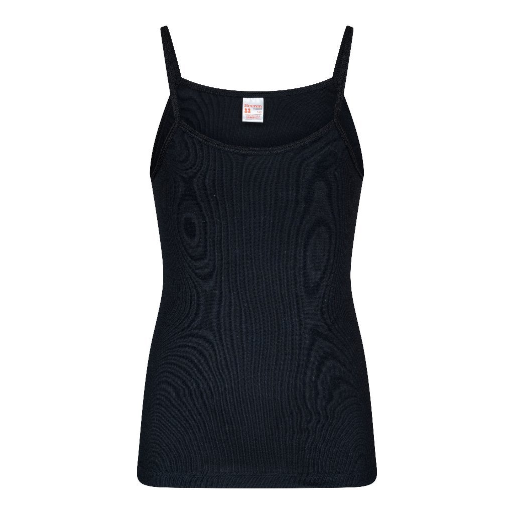 Beeren Meisjes hemd Britney zwart 140t/m188 6stuks, Nacht- of Onderkleding, Beeren Bodywear, Meisje, Nieuw