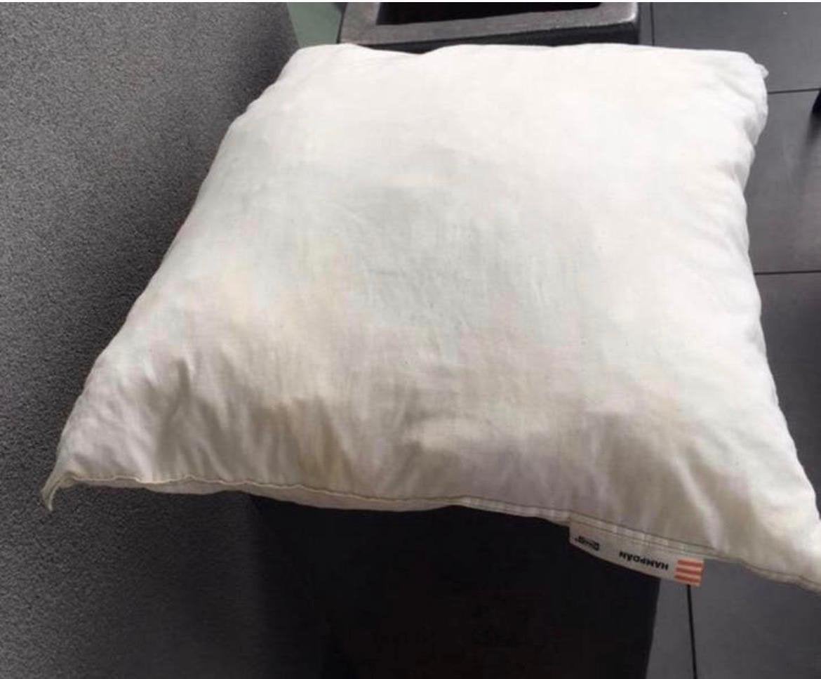 IKEA HAMPÅN hoofdkussen rechthoekig kussen Wit, Ophalen of Verzenden, Eenpersoons, Wit, Kussen