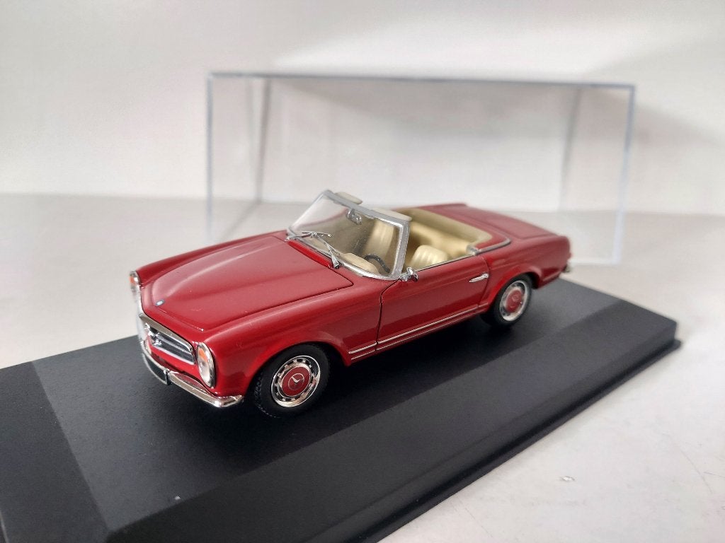 Minichamps 032231 Mercedes-Benz 280 SL open rood, Ophalen of Verzenden, Zo goed als nieuw, Auto, MiniChamps