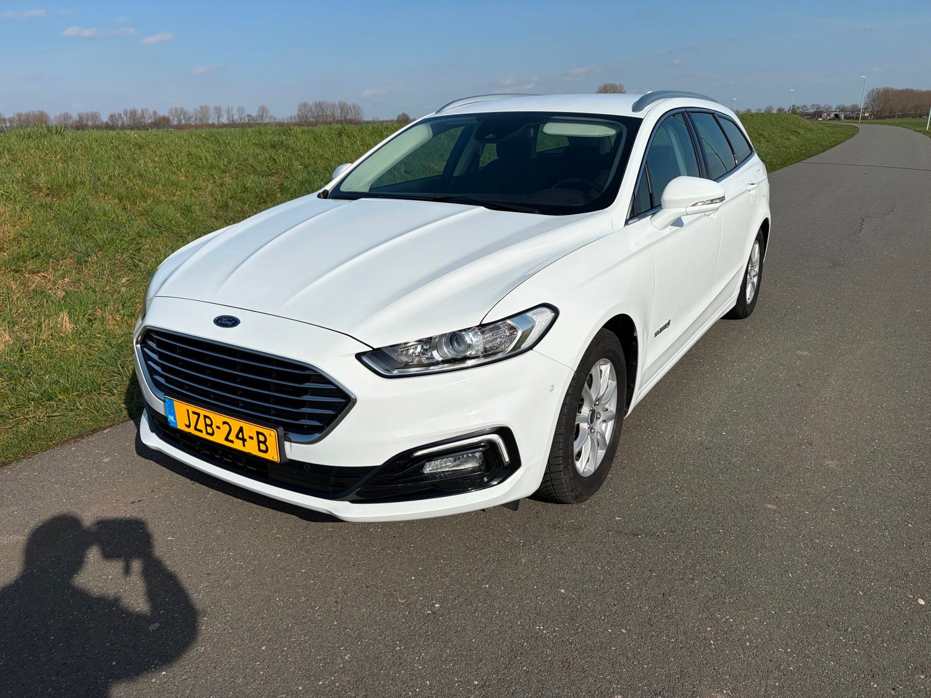 Ford Mondeo Wagon 2.0 IVCT HEV Incl BTW, Auto's, Ford, Stof, Zwart, 190 pk, Mondeo