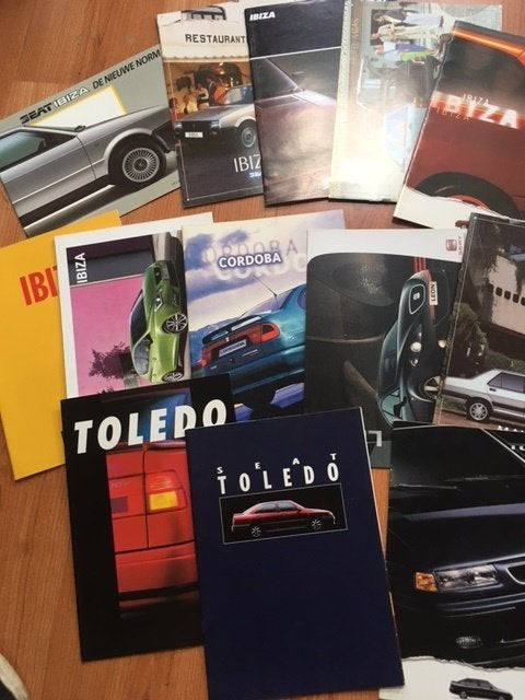 Seat Ibiza, Cordoba of Leon Cupra brochure/auto folder 88-14, Ophalen of Verzenden, Zo goed als nieuw, Overige merken