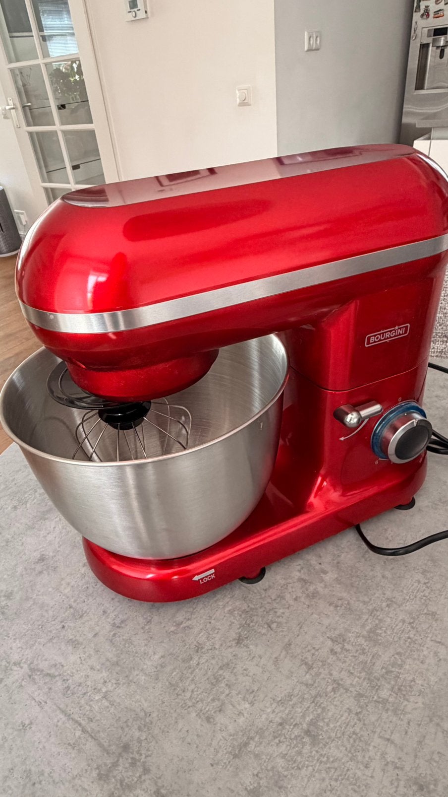 Classic Kitchen Chef 4,5L ,Keukenmachine, 4 liter of meer, Ophalen of Verzenden, Zo goed als nieuw, 3 snelheden of meer