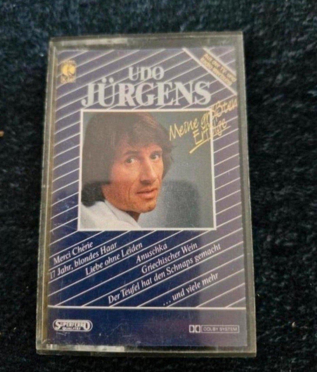 2 cassettebandjes van Udo Jürgens, Gebruikt, 2 t/m 25 bandjes, Overige genres, Ophalen of Verzenden