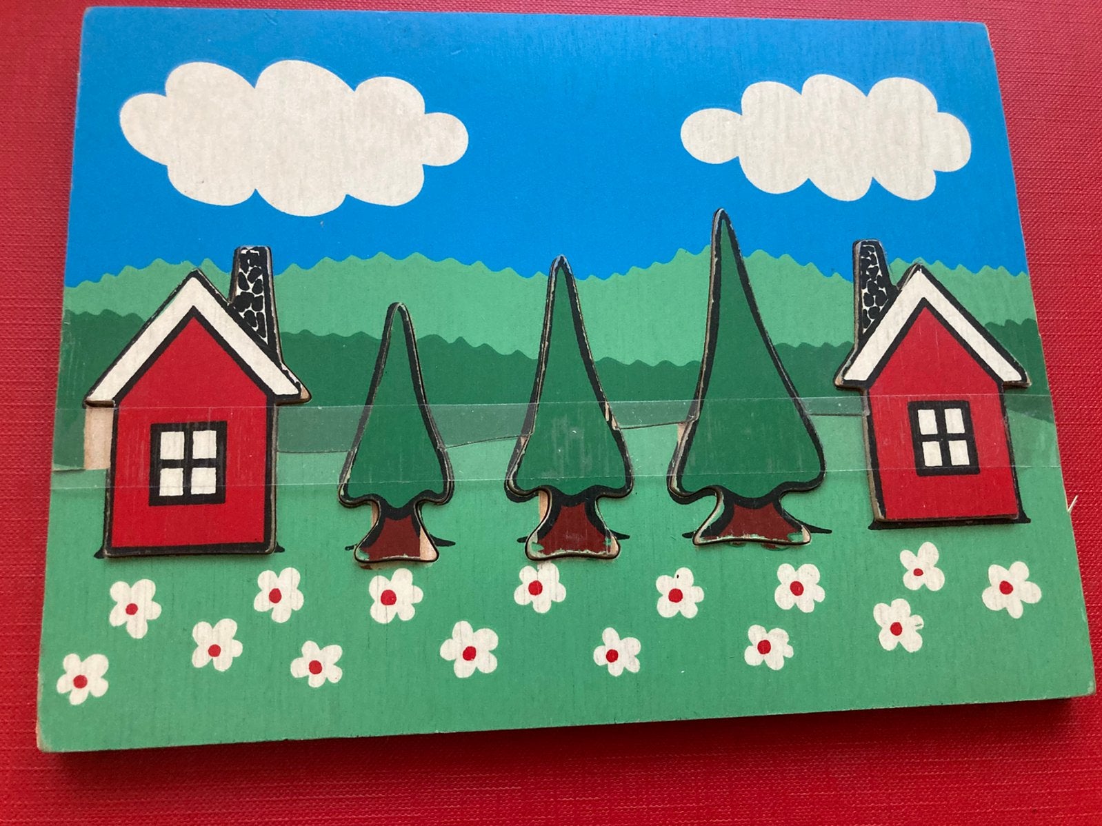 Leuke houten puzzel, Ophalen of Verzenden