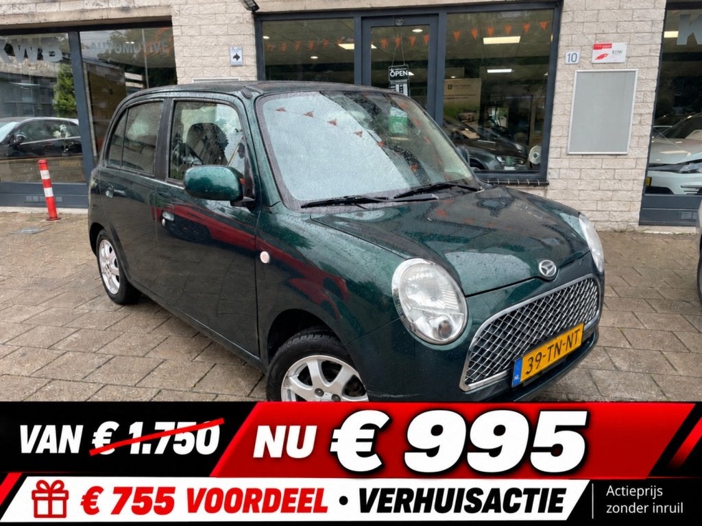 Daihatsu Trevis 1.0 5-deurs | Nieuwe APK | Trekhaak | NAP, Auto's, 21 km/l, 765 kg, 4 stoelen, Origineel Nederlands